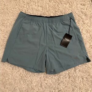 RVCA Men's Teal Yogger Athletic Shorts
